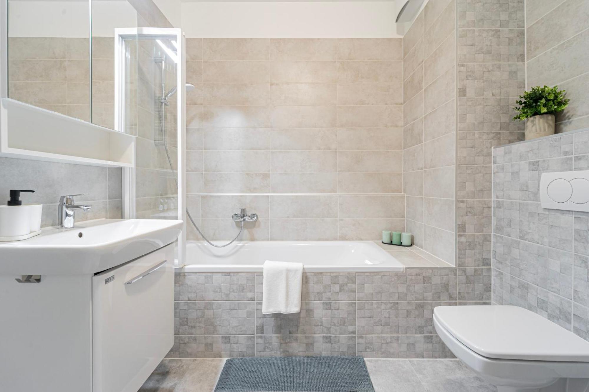 Westside Garden Apartments By Urbanrent Budapest Bagian luar foto